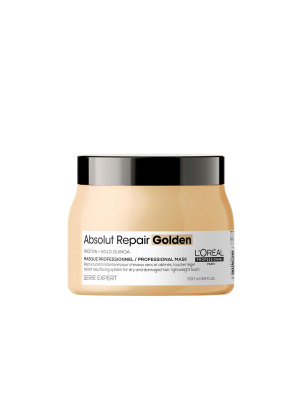 Маска с золотистой структурой (golden) для восстановления поврежденных волос EXPERT ABSOLUT REPAIR - 500 мл