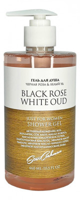 Гель для душа с афродизиаками черная роза и белый уд FAMILY COLLECTION - 460 мл