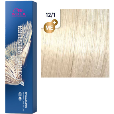 12/1 KOLESTON PERFECT крем-краска ультраяркий блонд пепельный - 60 мл
