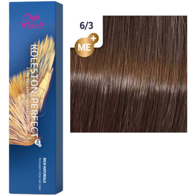 6/3 KOLESTON PERFECT крем-краска темный блонд золотисный - 60 мл