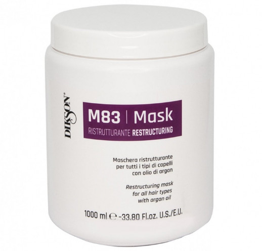 Маска восстанавливающая для всех типов волос с аргановым маслом RISTRUTTURANTE M83 - 1000 мл