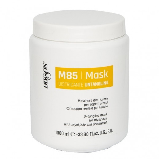 Маска для облегчения расчёсывания пушистых волос с маточным молочком и пантенолом UNTANGLING M85 - 1000 мл