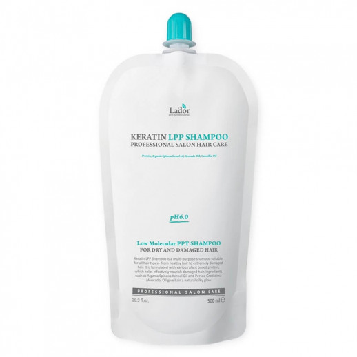 Шампунь для волос кератиновый Shampoo NEW - 500 мл