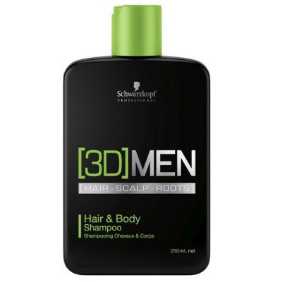Шампунь для волос и тела Sh Hair&Body 3D MEN - 250 мл