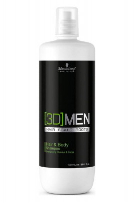Шампунь для волос и тела Sh Hair&Body 3D MEN - 1000 мл