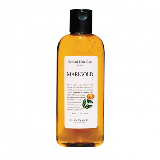 Шампунь Marigold для жирной кожи головы NATURAL HAIR SOAP TREATMENT - 240 мл