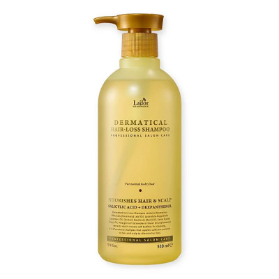 Шампунь против выпадения для нормальных и сухих волос HAIR-LOSS SHAMPOO DERMATICAL - 530 мл