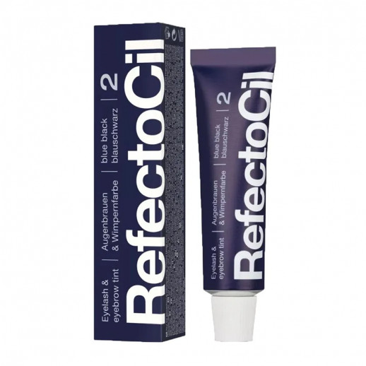 Краска для бровей и ресниц сине-черная - 15 мл