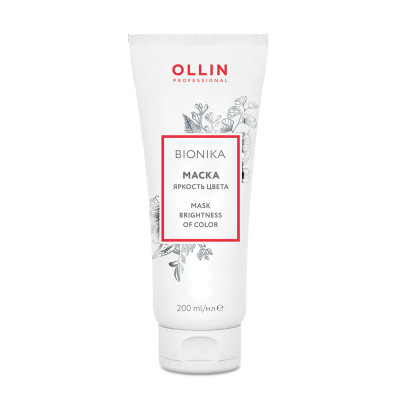 Маска для окрашенных волос "Яркость цвета" BIONIKA - 200 мл