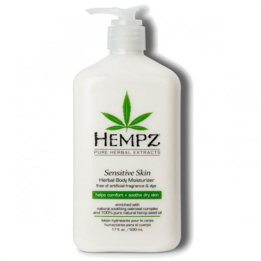 Молочко для тела улажняющее для Чувствительной кожи SENSITIVE SKIN - 500 мл