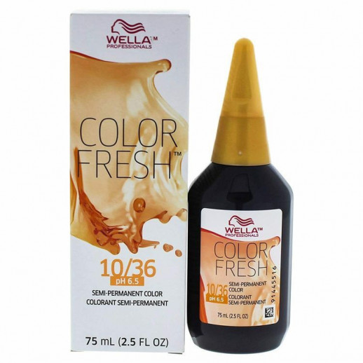 10/36 COLOR FRESH краска оттеночная яркий блонд золотисто-фиолетовый - 75 мл
