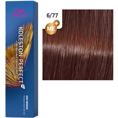 6/77 KOLESTON PERFECT крем-краска темный блондин коричневый интенсивный - 60 мл