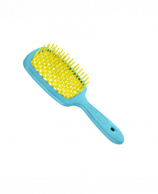 Щетка SuperBrush Small 17,5x7x3 см голубой/желтый 296333 JANEKE