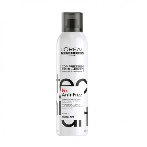 Спрей (Fix Anti-Frizz) сильной фиксации с защитой от влаги TECNI.ART - 250 мл