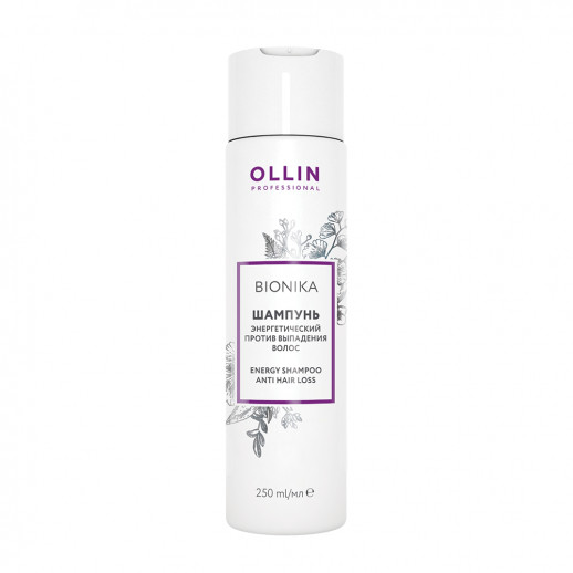 Шампунь энергетический против выпадения волос Energy Shampoo Anti Hair Loss BIONIKA - 250 мл