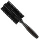 Щетка деревянная со щетиной и нейлоновыми шипами 23 см, ф 65 мм черный JANEKE
