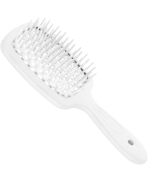 Щетка малая с закругленными зубчиками 17,5х7х3 см белая 305584 JANEKE