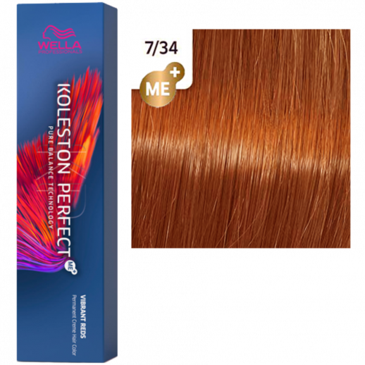 7/34 KOLESTON PERFECT крем-краска блонд золотистый красный - 60 мл