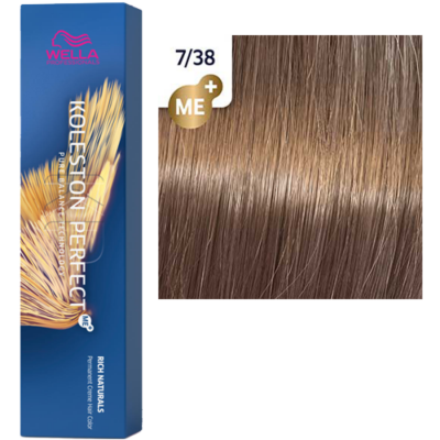 7/38 KOLESTON PERFECT крем-краска блонд золотистый жемчужный - 60 мл