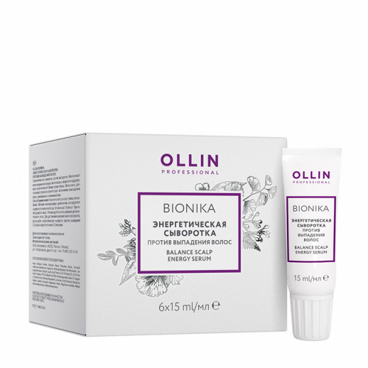 Сыворотка энергетическая против выпадения волос BIONIKA - 6 шт