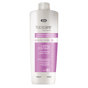 Кондиционер восстанавливающий нейтральный уровень pH волос и кожи головы после окрашивания TOP CARE REPAIR - 1000 мл