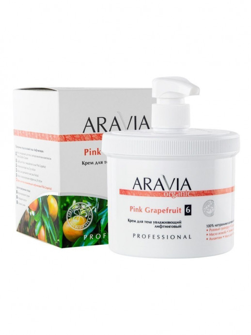 Крем для тела увлажняющий и лифтинговый PINK GRAPEFRUIT - 550 мл