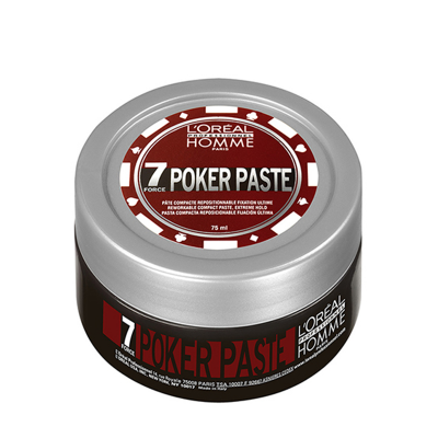Паста (Poker) моделирующая сильной фиксации HOMME - 75 мл
