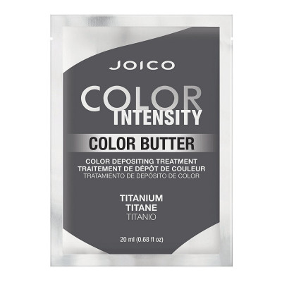 Мини- маска тонирующая с интенсивным серым пигментом COLOR INTENSITY CARE BUTTER-TITANIUM COLOR BUTTER - 20 мл