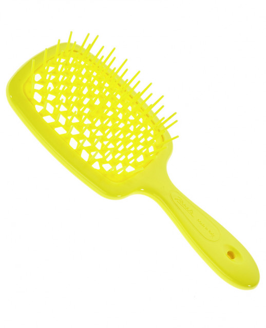 Щетка с закругленными зубчиками 20,3х8,5х3,1 см желтый 305590 JANEKE