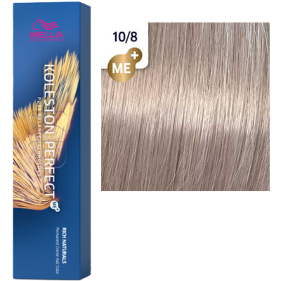 10/8 KOLESTON PERFECT крем-краска яркий блонд жемчужный - 60 мл