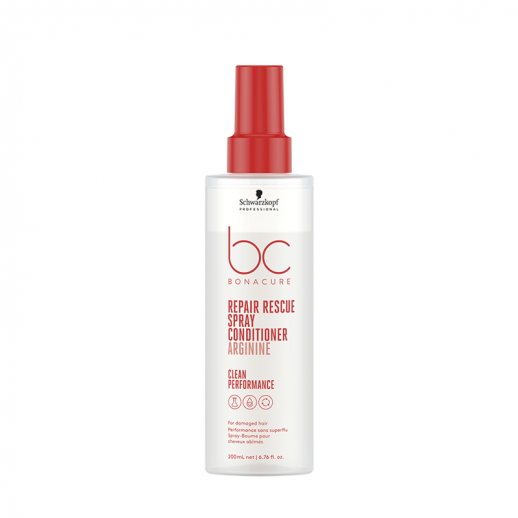 Спрей - кондиционер для поврежденных волос Clean Performance Peptide Repair Rescue Spray BONACURE - 200 мл