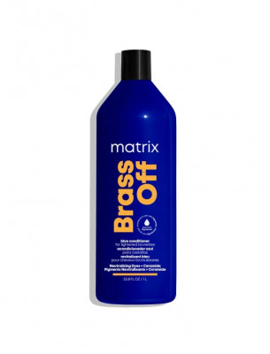 Кондиционер Brass off синий для нейтрализации темного блонда TOTAL RESULTS - 1000 мл