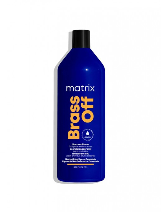 Кондиционер Brass off синий для нейтрализации темного блонда TOTAL RESULTS - 1000 мл