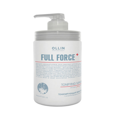 Маска тонизирующая с экстрактом пурпурного женьшеня FULL FORCE - 650 мл